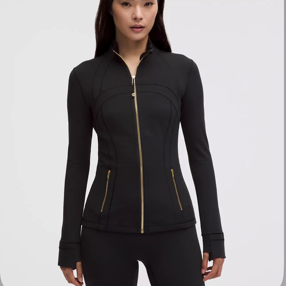 BNWT Lululemon Gold Zipper Define Jacket Nulu 8